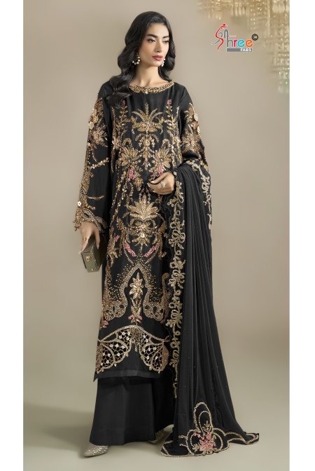 Sf 5588 E To H By Shree Chiffon Pakistani Salwar Suits 